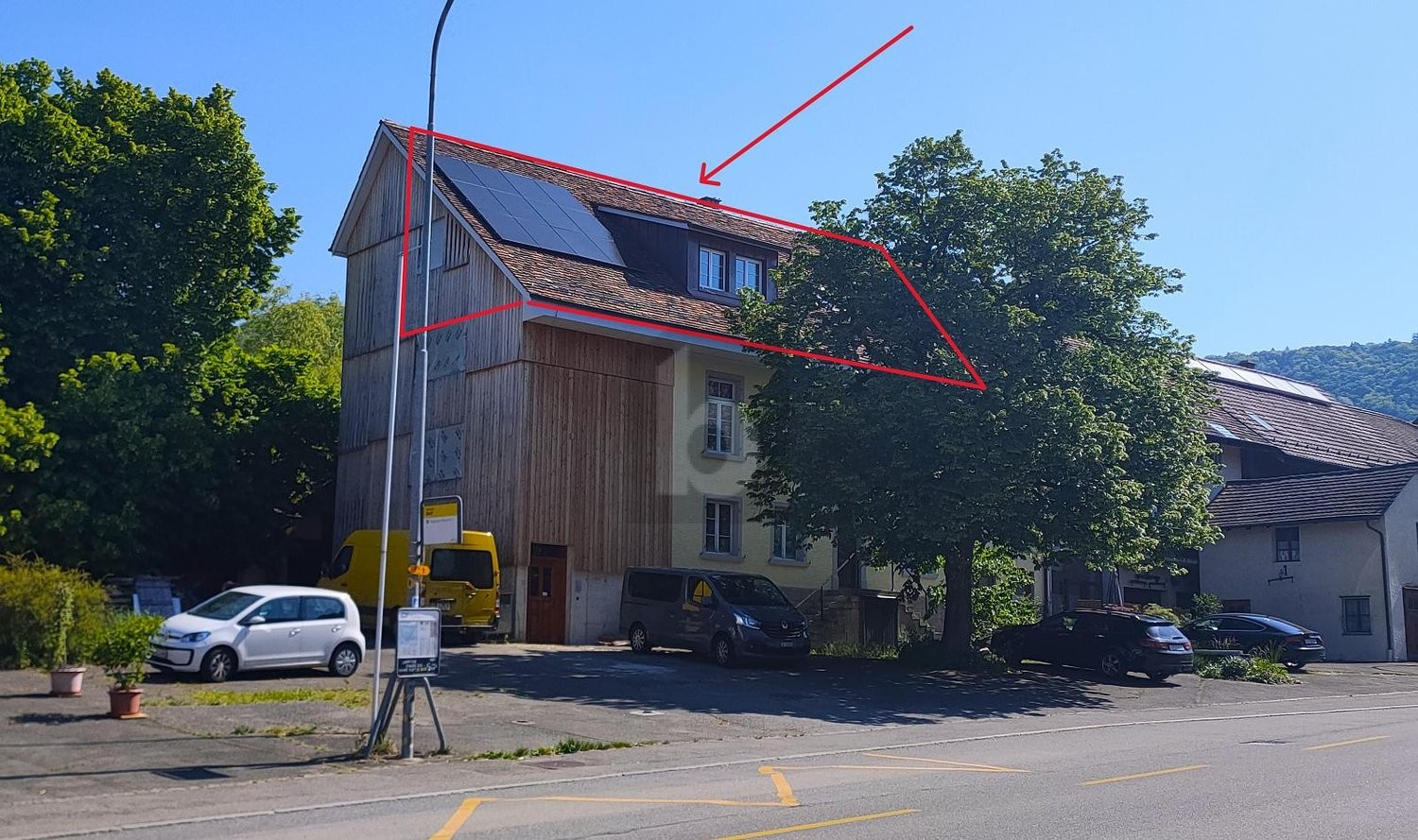 appartamento mansardato di 3 ½ locali