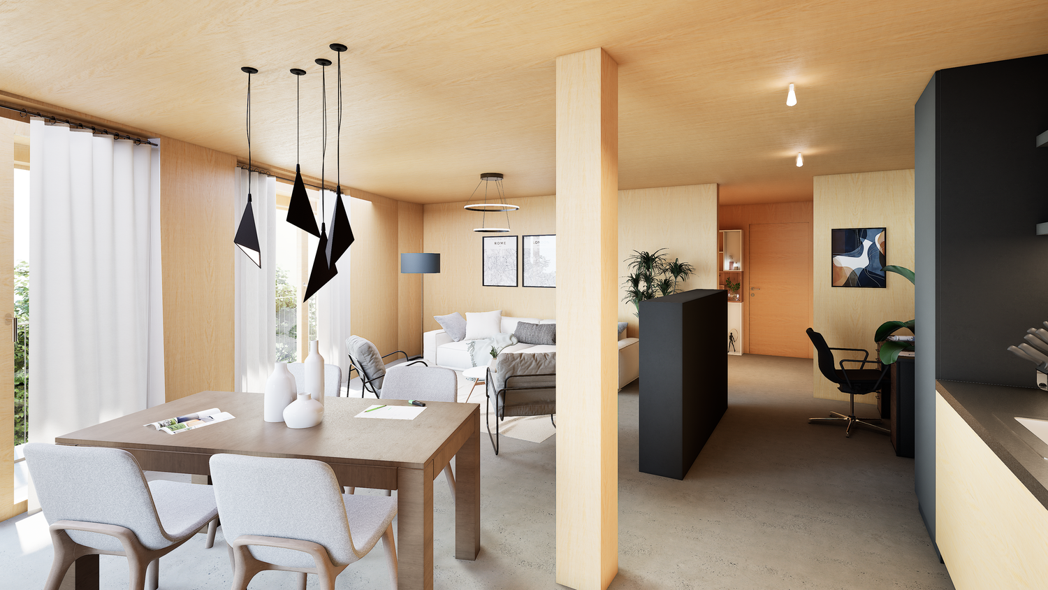 3 ½ rooms apartment