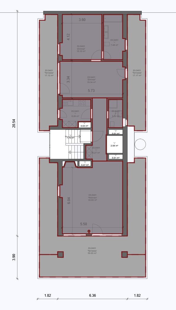 Appartement 3 ½ pièces