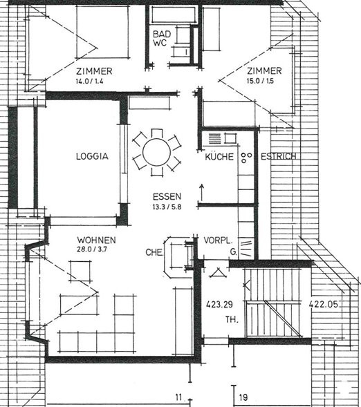 3 ½ rooms apartment