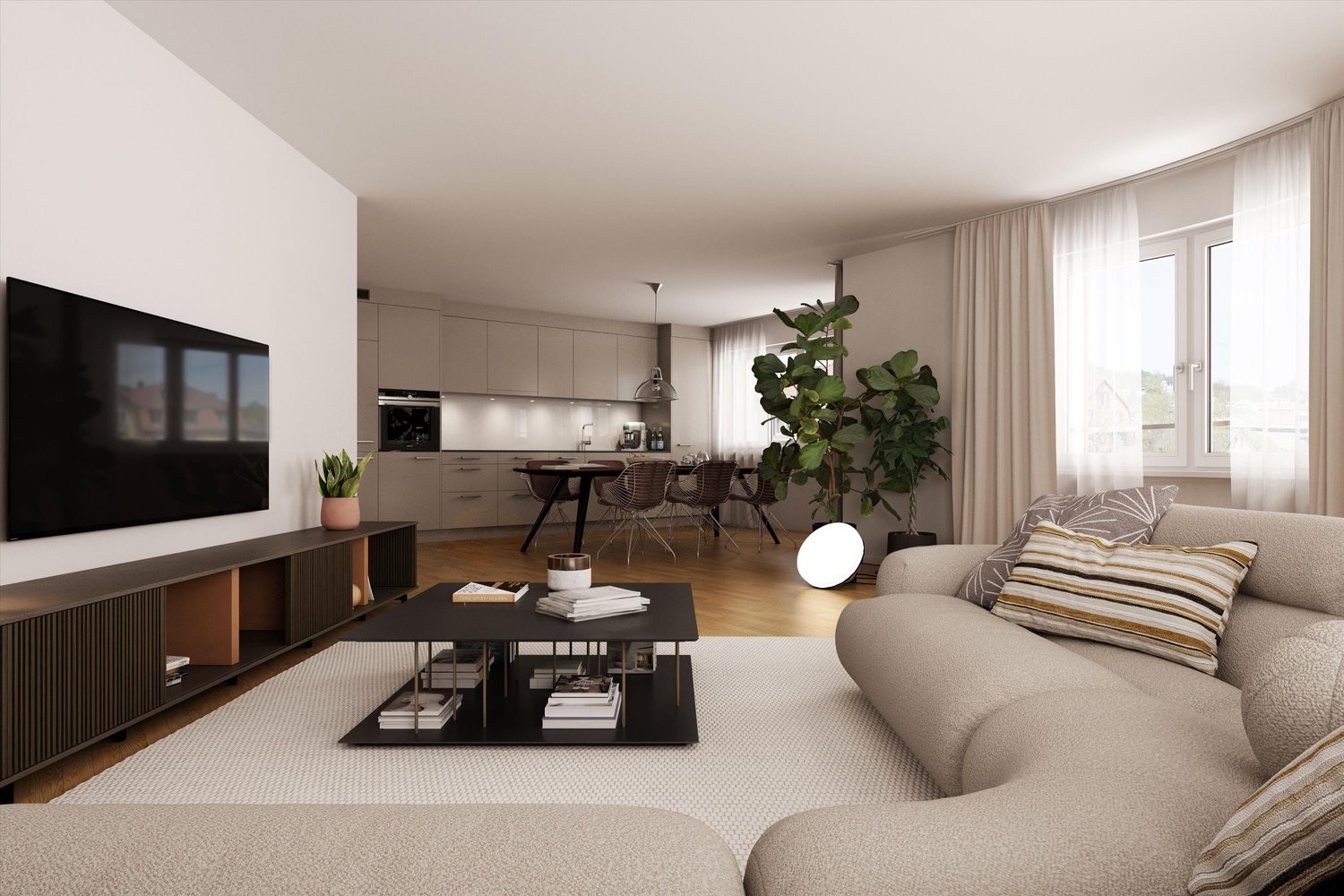 Appartement de 3 ½ pièces
