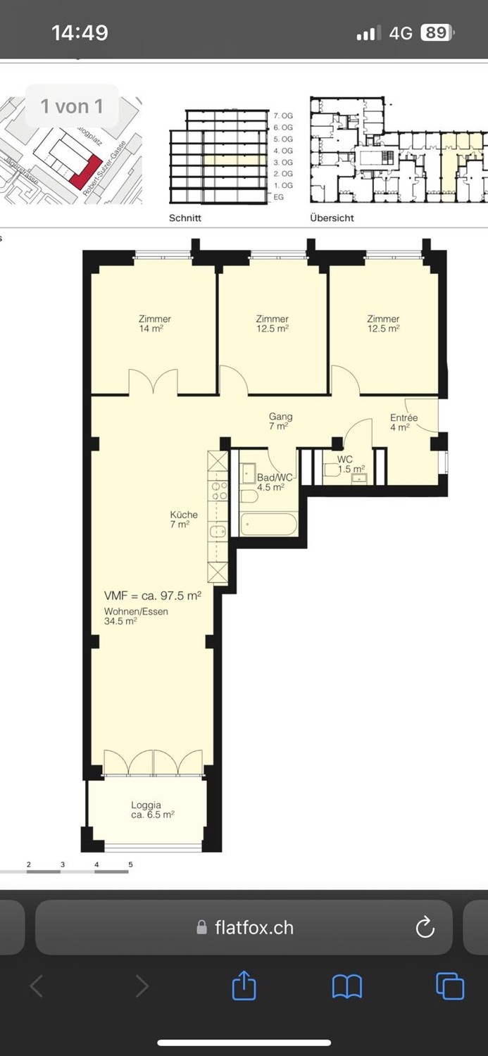 Room in a shared flat