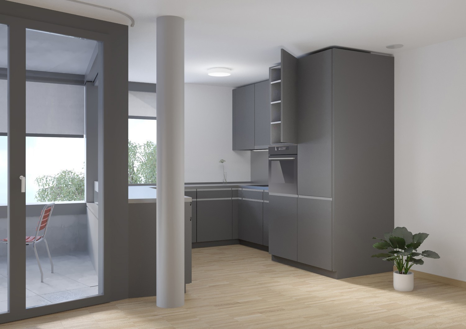 Appartamento di 2 ½ locali