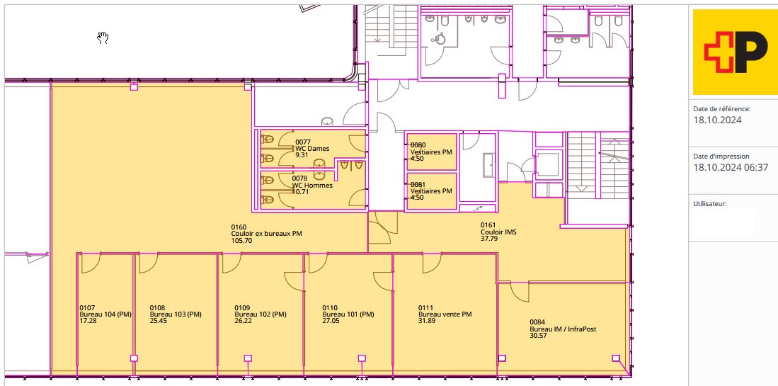 300-357m² office