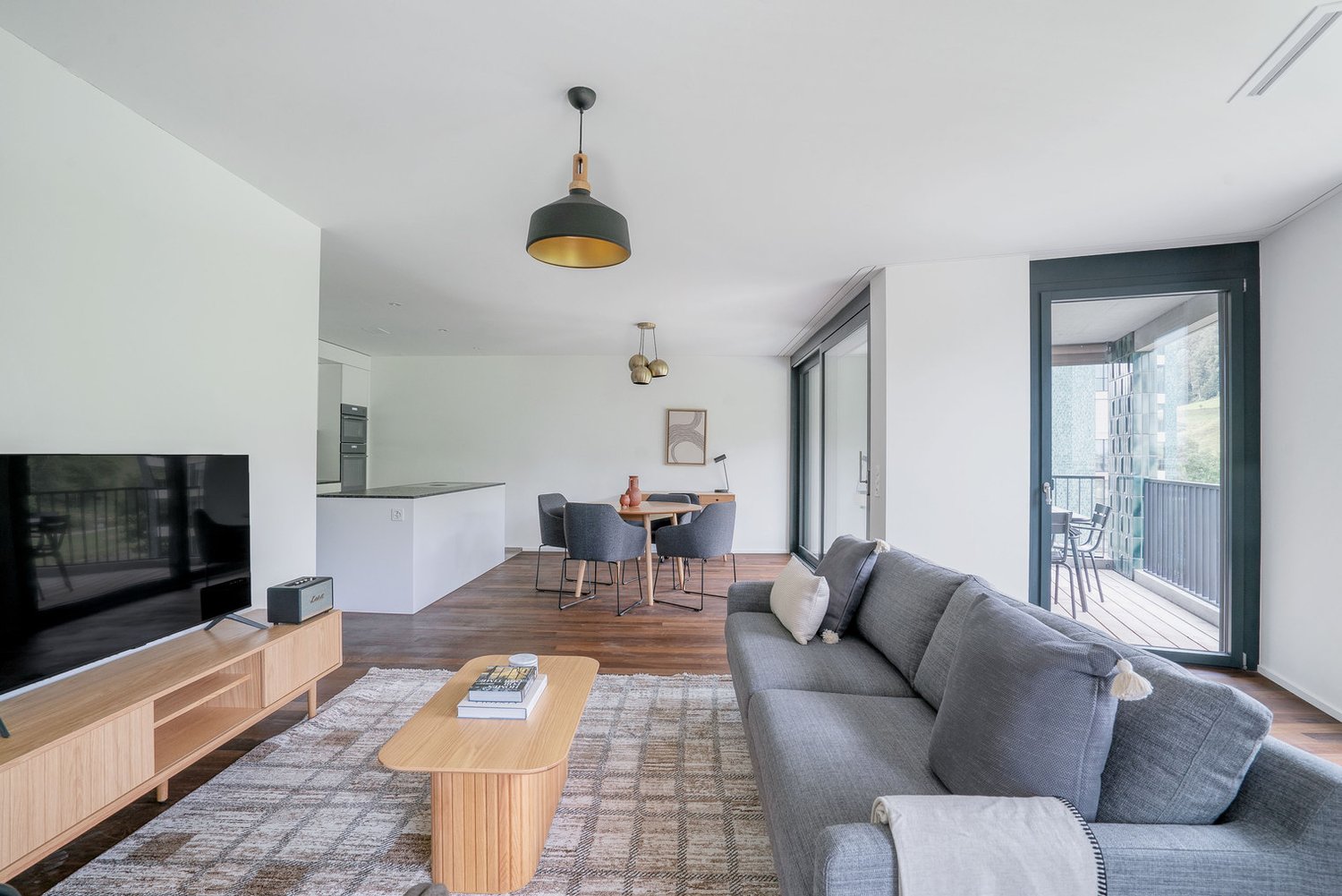 2 ½ rooms furnished flat