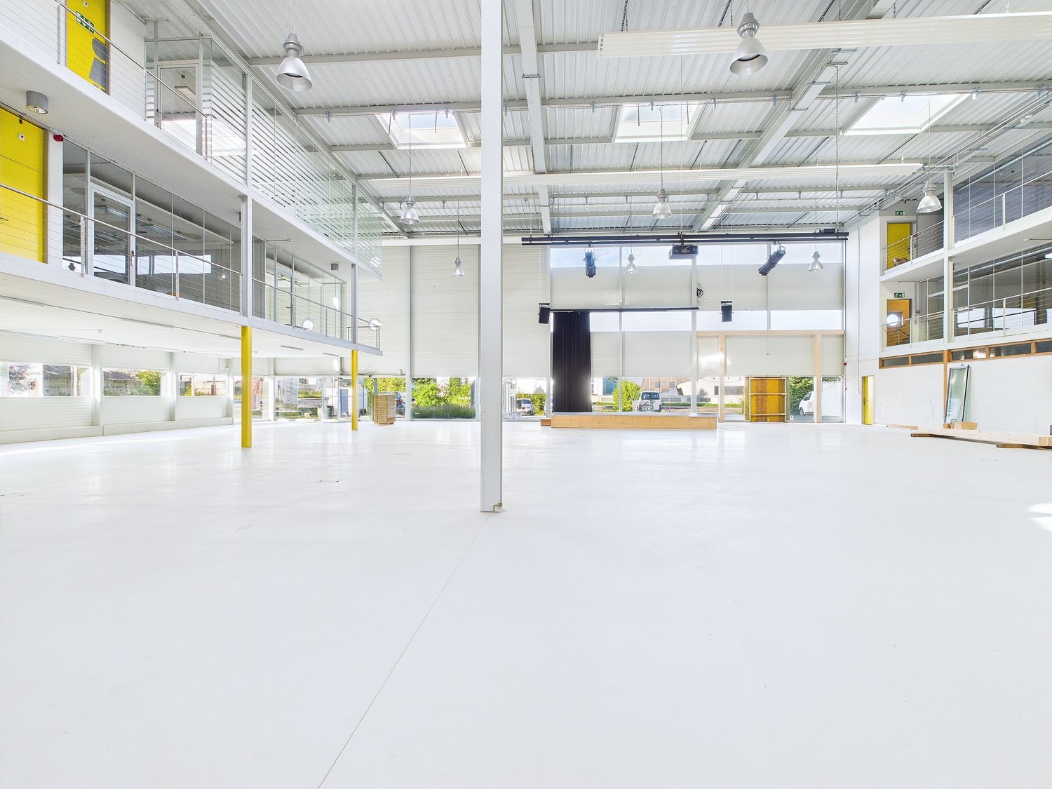 500m² industrial object