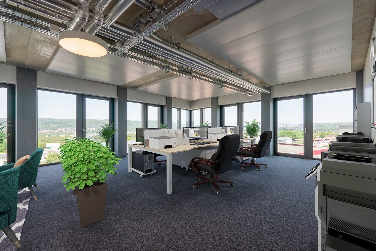 114m² office