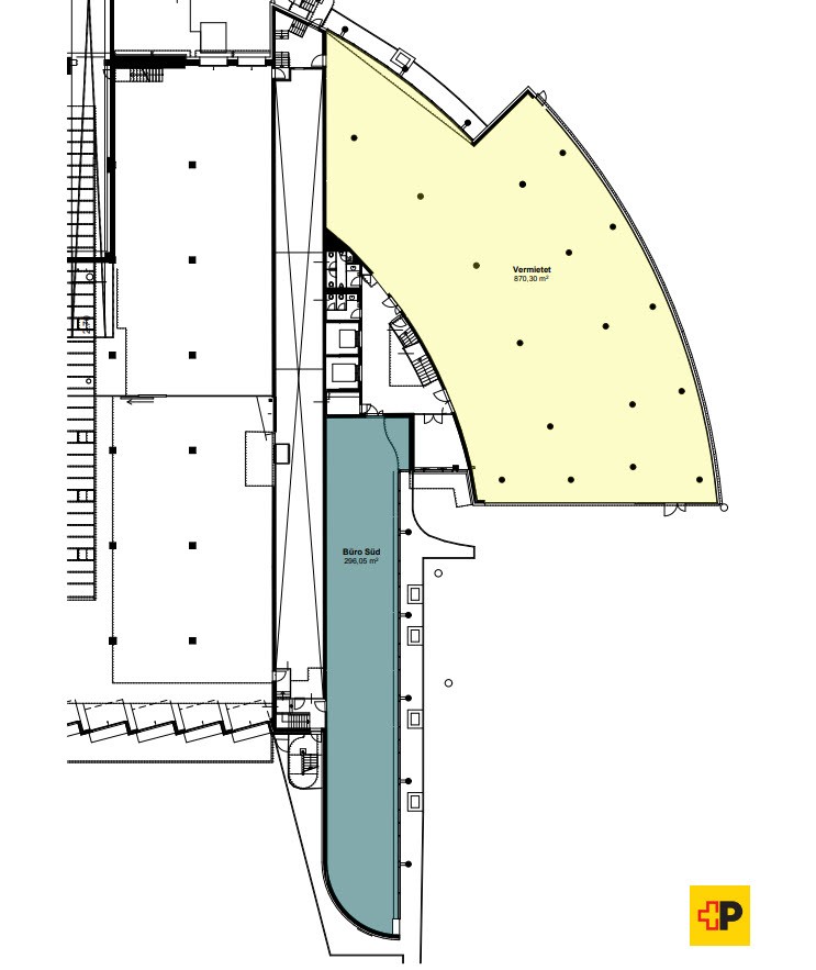 282-3706m² ufficio
