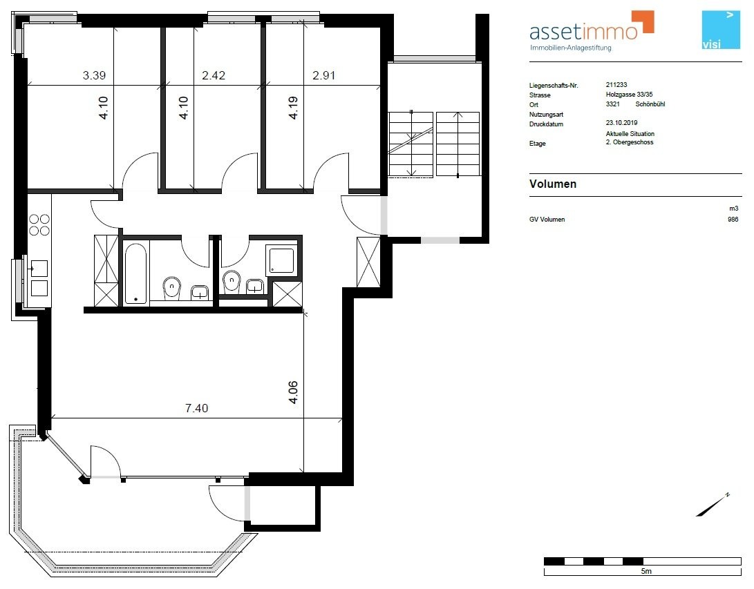 4 ½ rooms apartment
