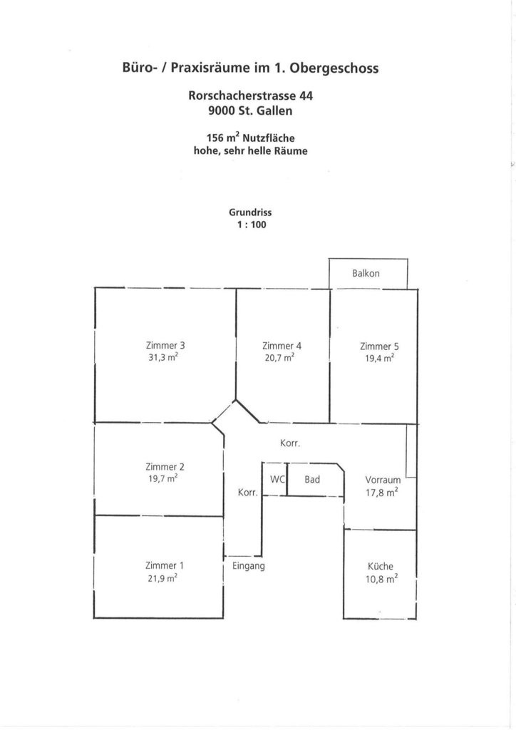 156m² office