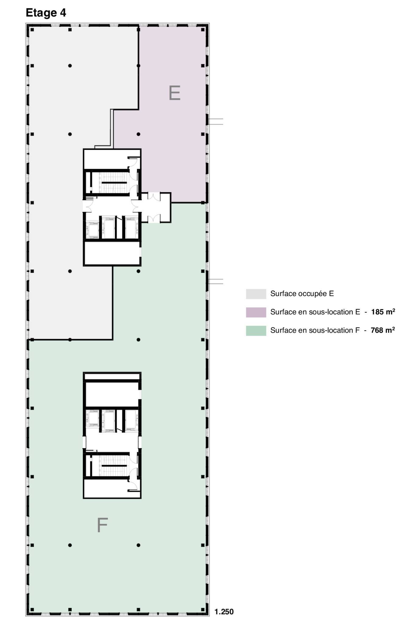 768m² office