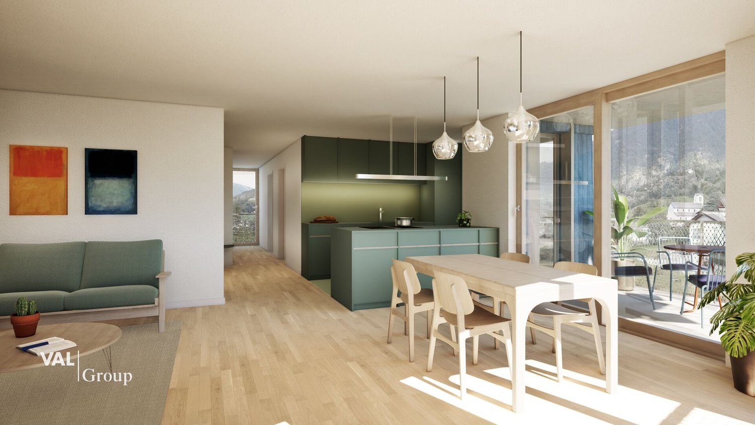 4 ½ pièces appartement