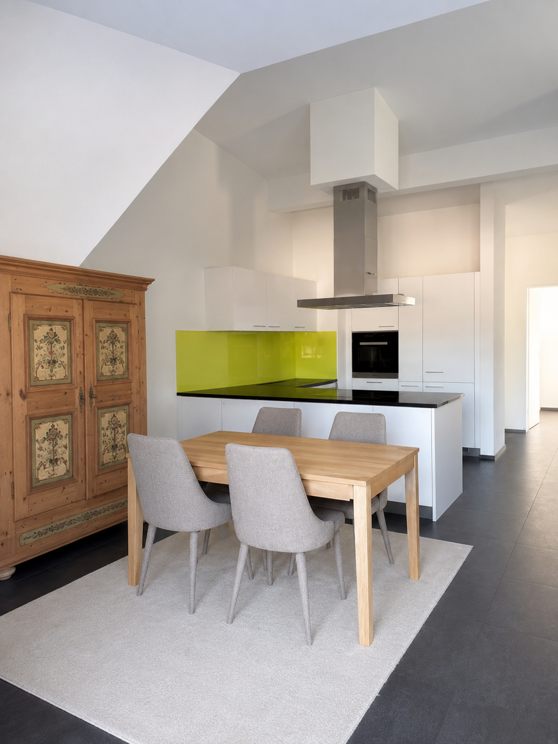 3 ½ locali appartamento mansardato
