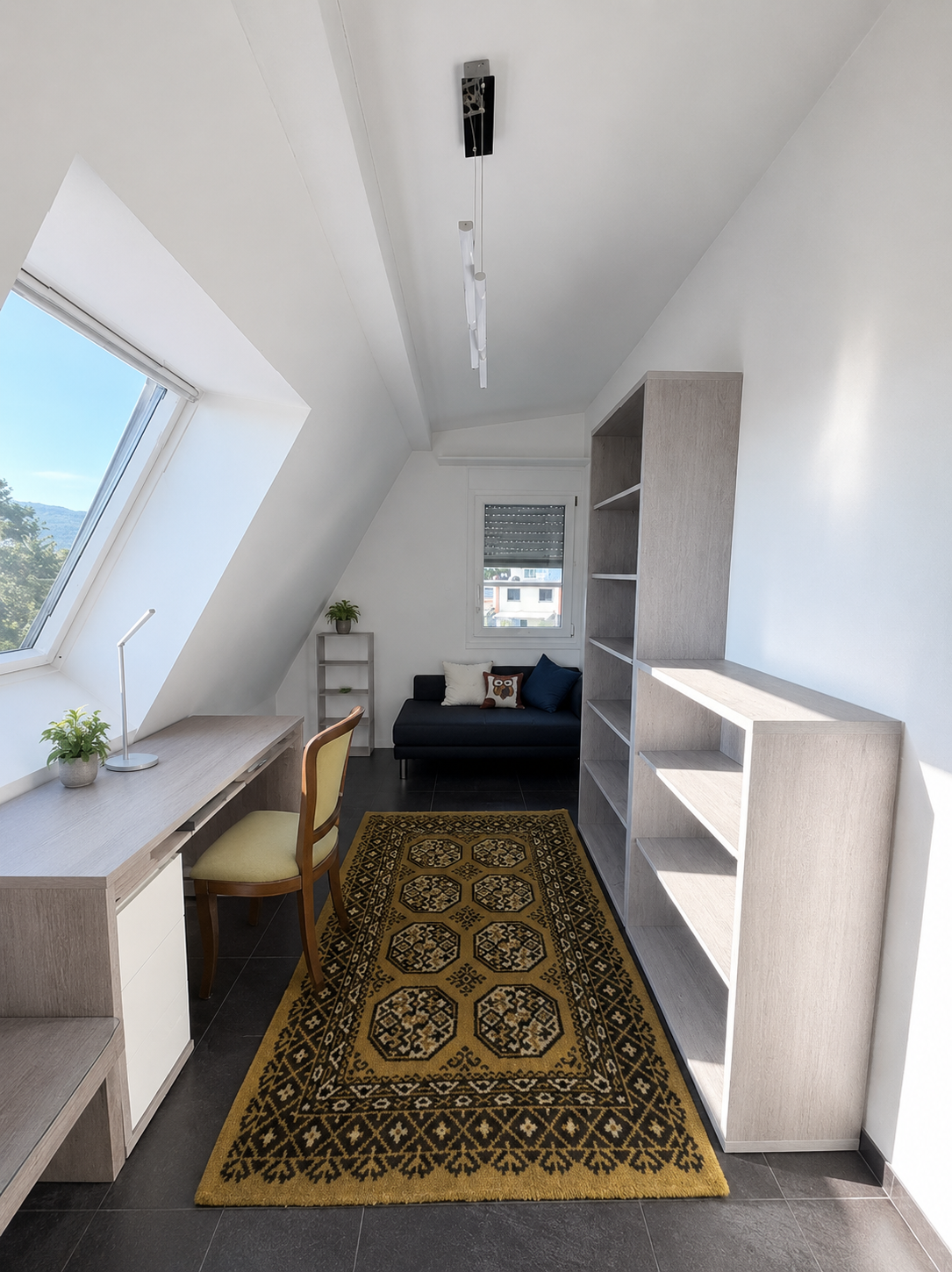 3 ½ locali appartamento mansardato