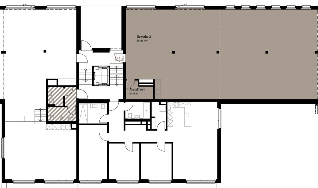 185m² commerciale