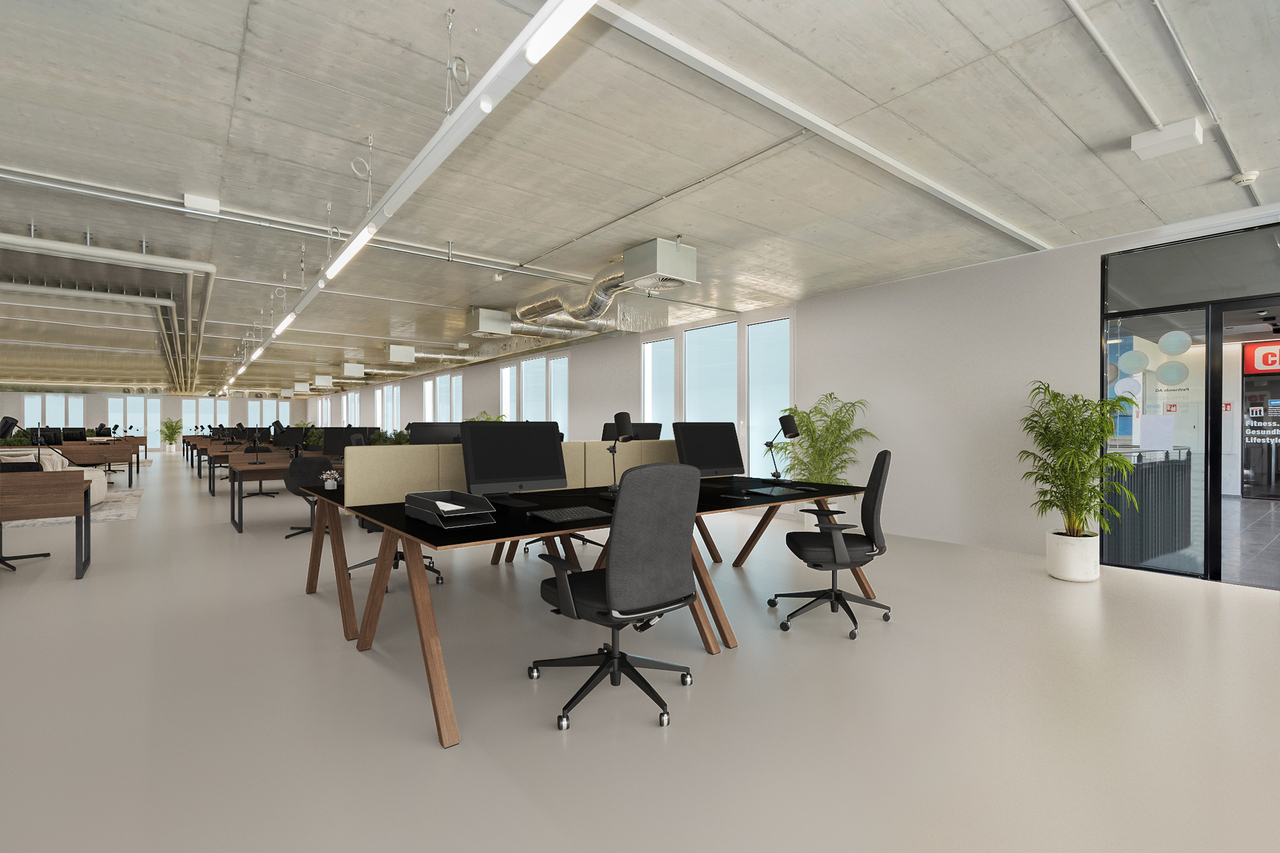983m² office