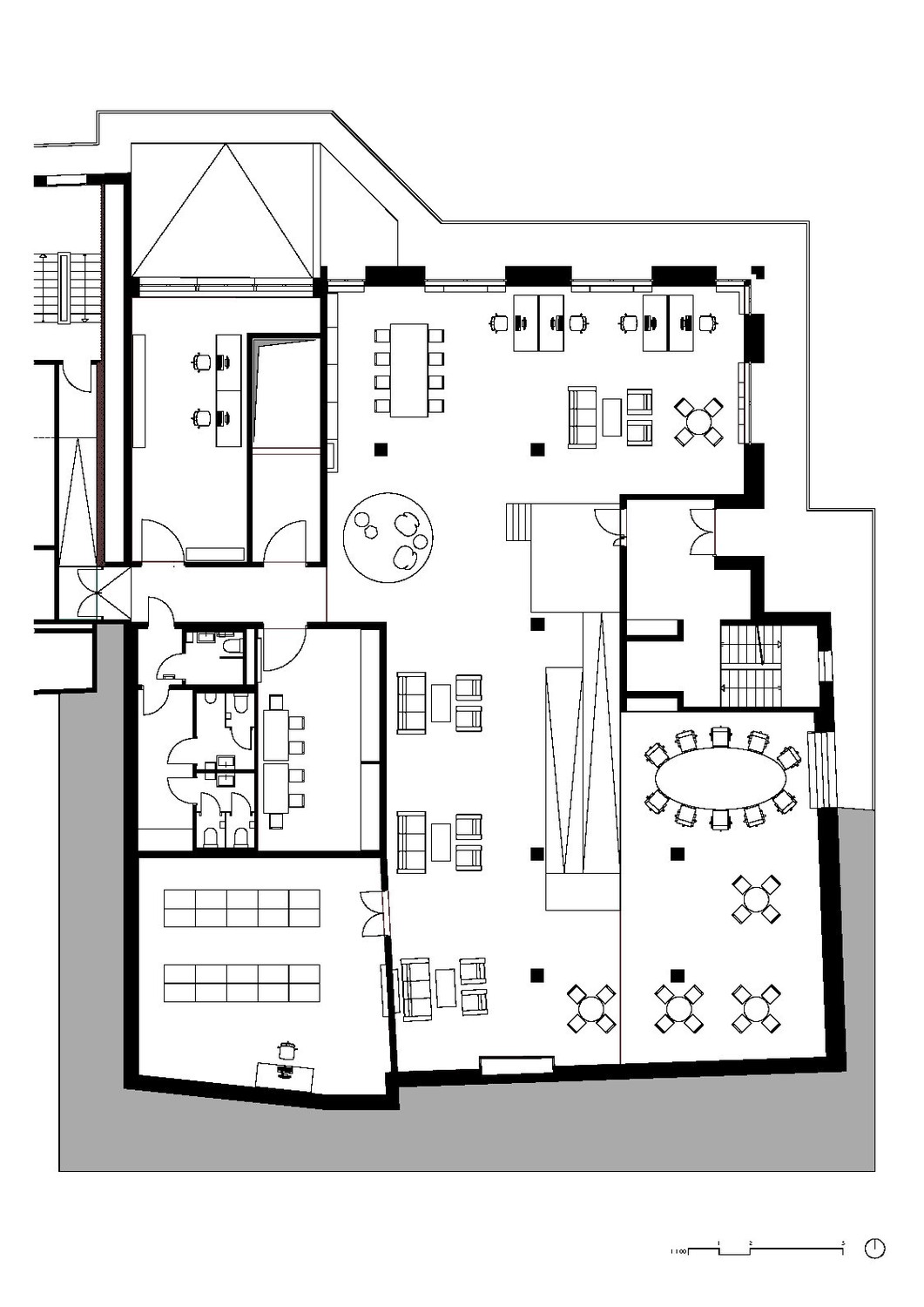 500m² commercial