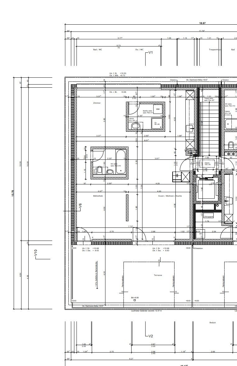 3 ½ rooms attic flat