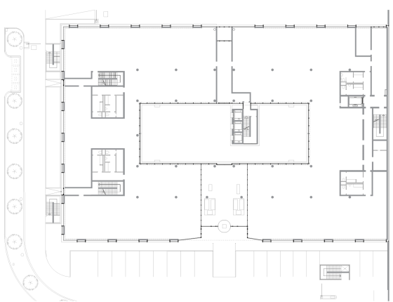 450m² office