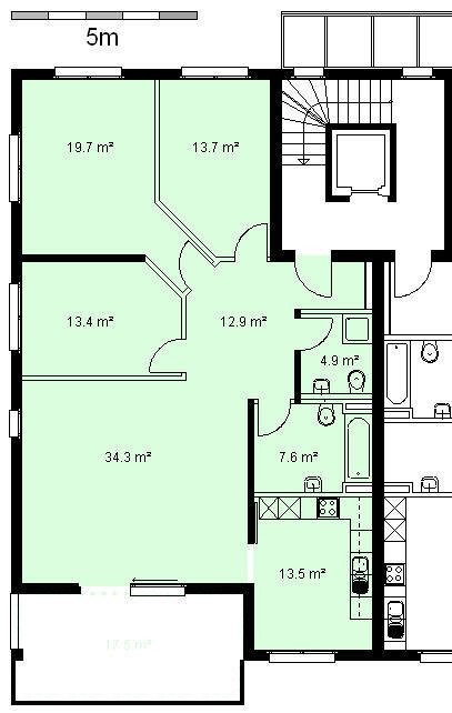 Appartamento di 4 ½ locali