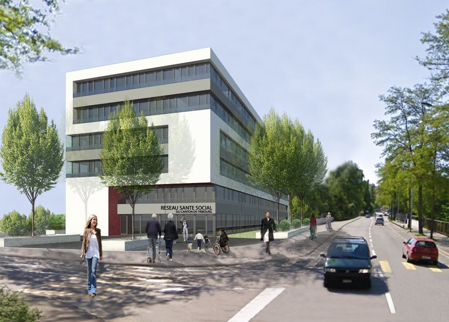180m² office