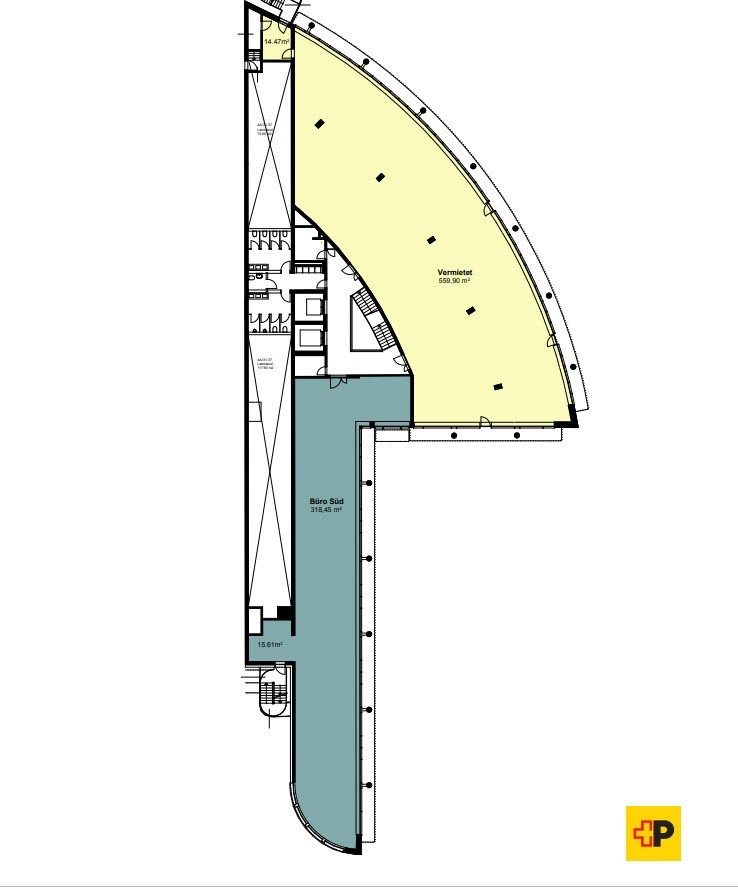 Bureau de 334m²