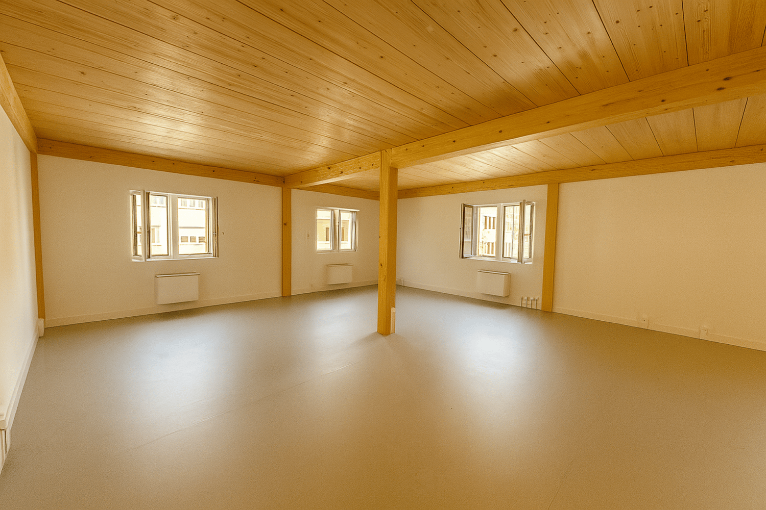 90m² office