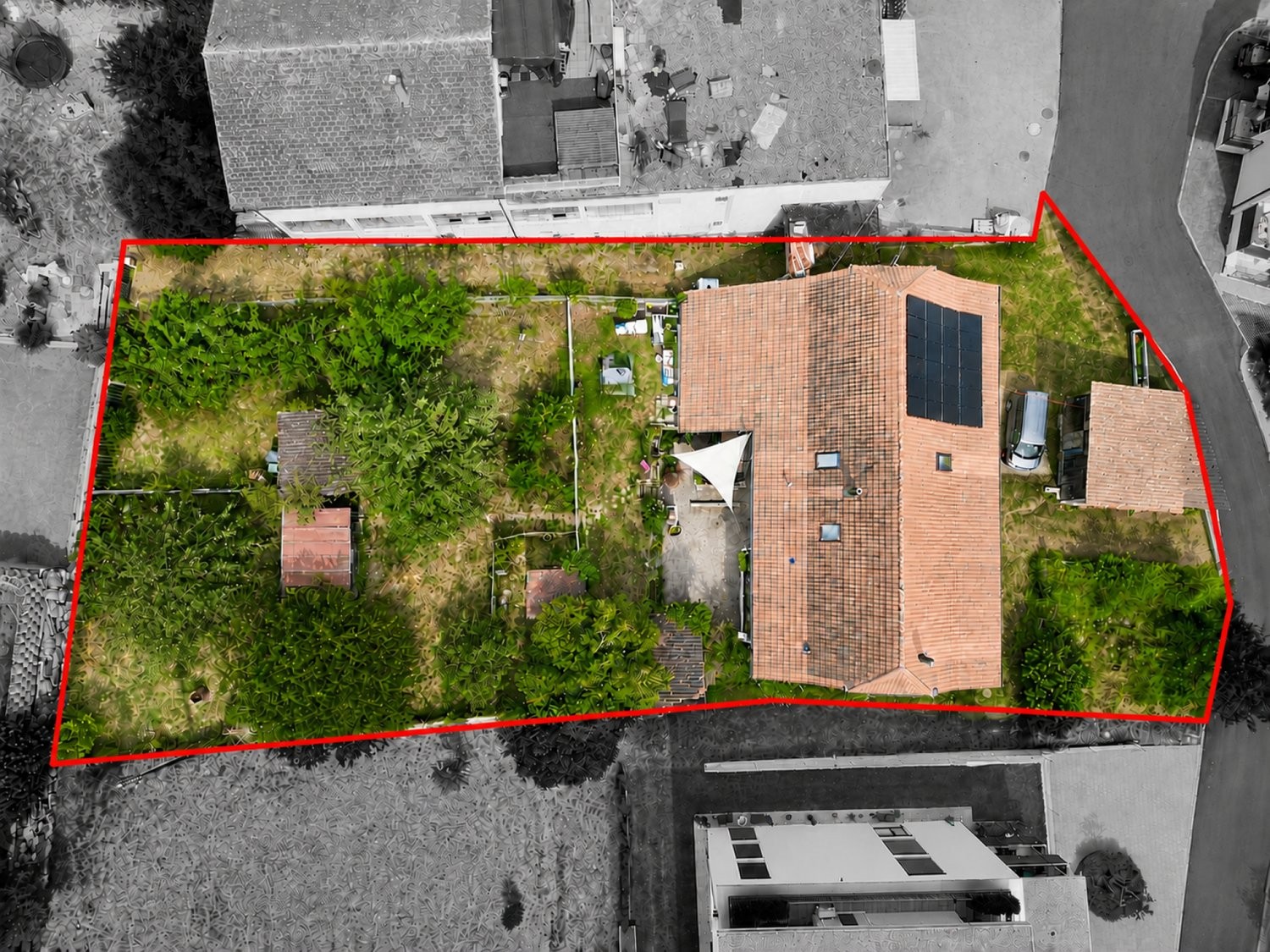 1666m² di terreno edificabile