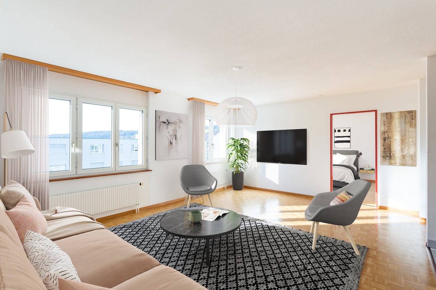 2 ½ rooms apartment
