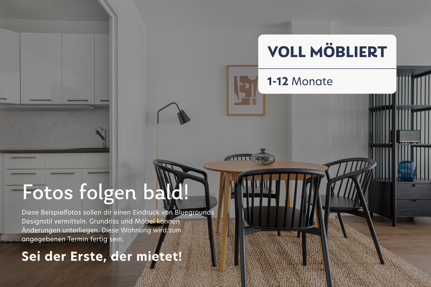 Appartement meublé de 2 ½ pièces