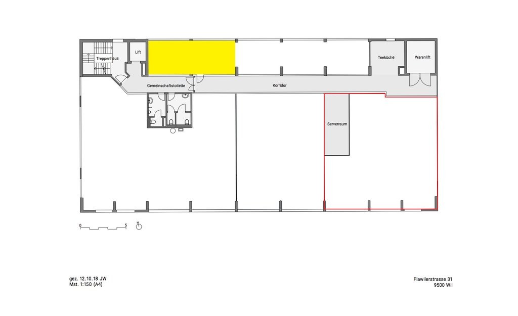 75m² office