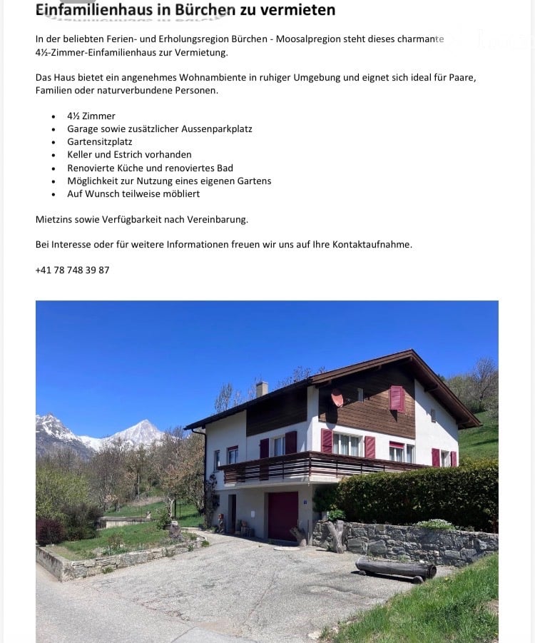 Maison individuelle de 4 pièces
