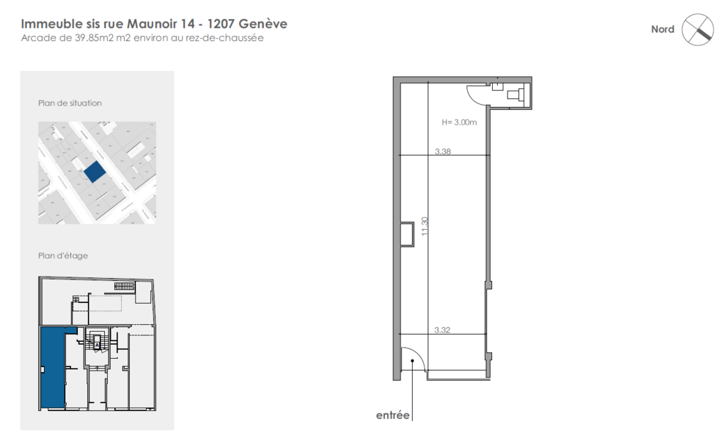40m² Laden