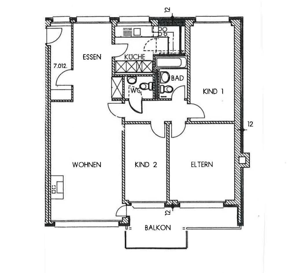 4 ½ rooms apartment