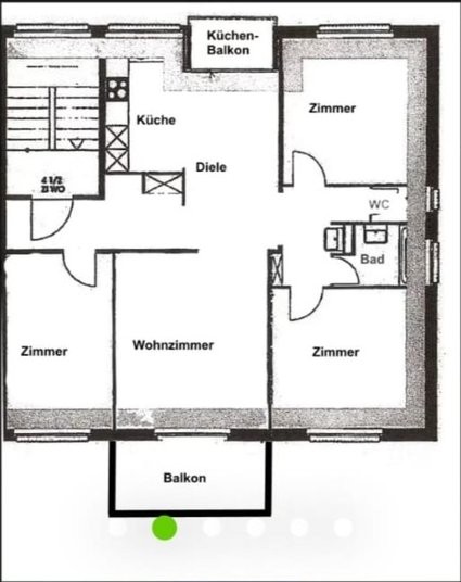 4 ½ rooms apartment