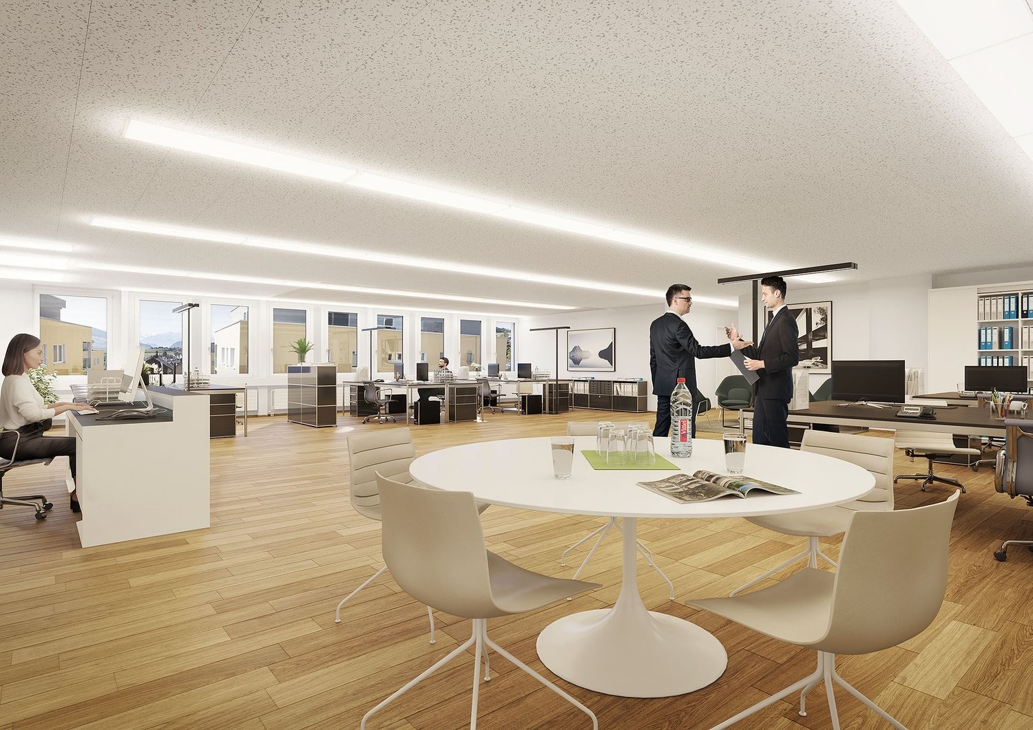 198m² office