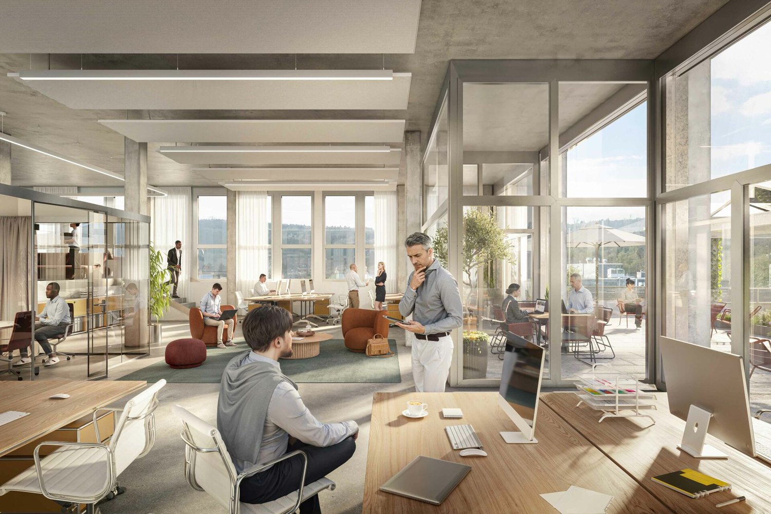 543m² studio