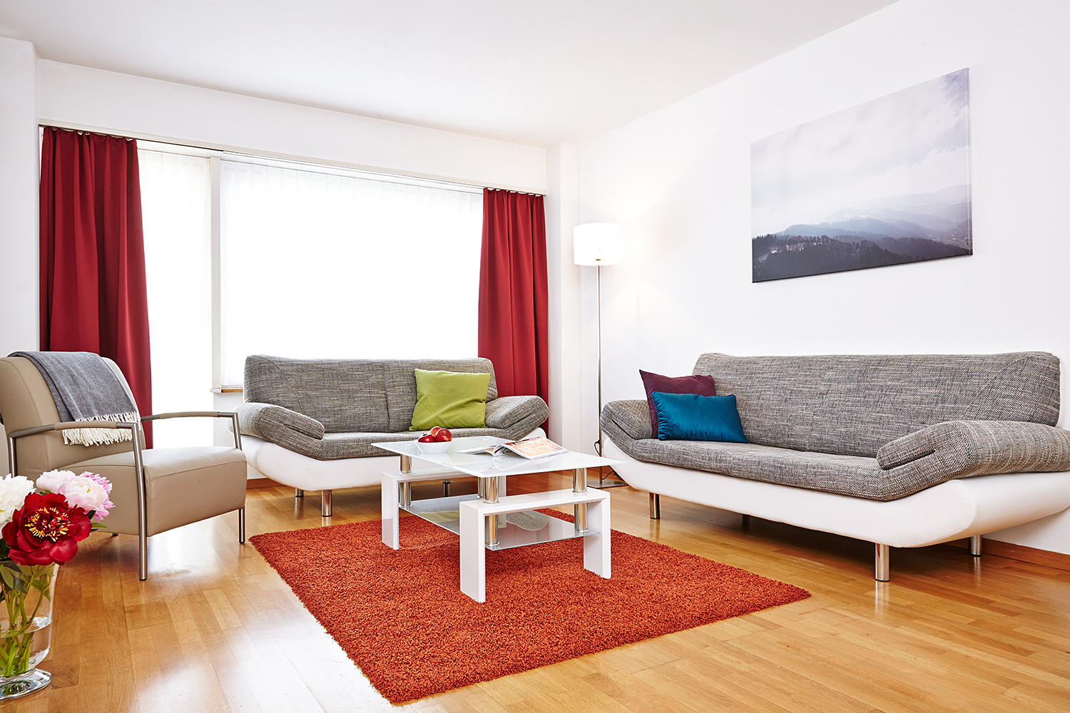 3 pièces appartement meublé