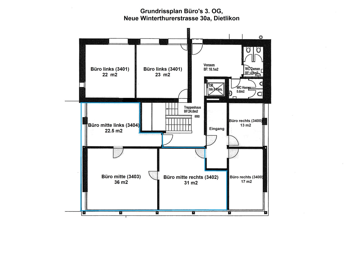 89m² commerciale