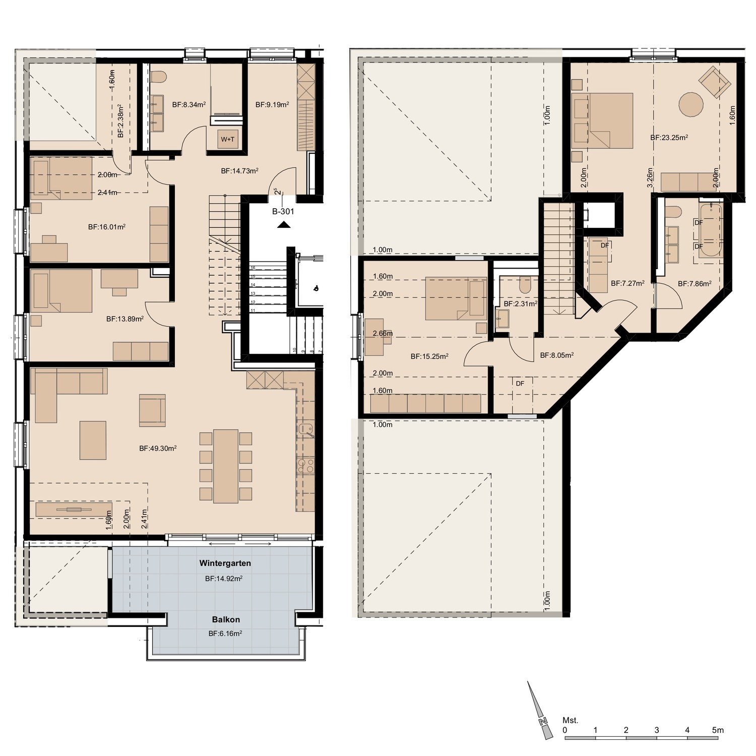 5 ½ rooms duplex