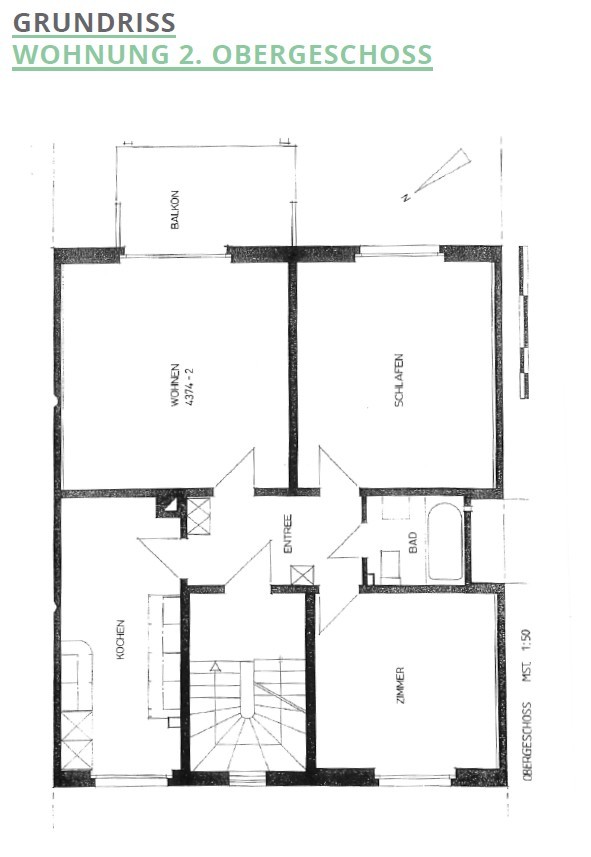 3 rooms apartment