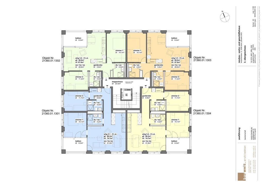 3 ½ rooms apartment