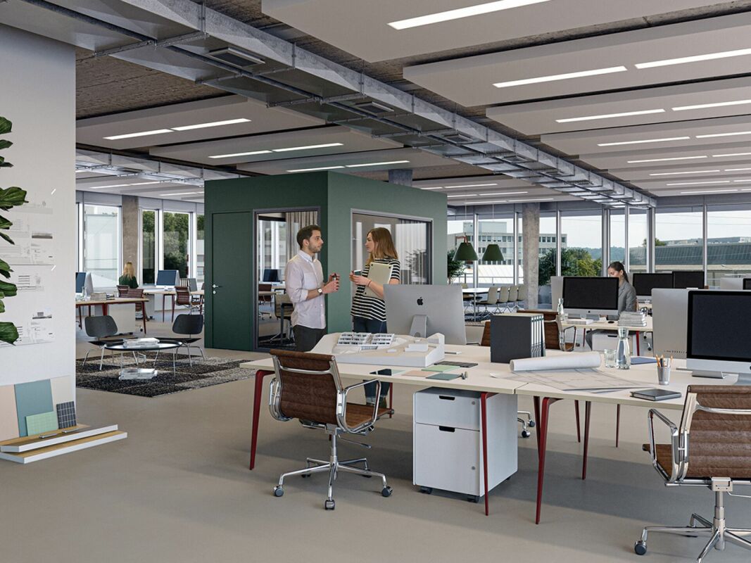1000m² office