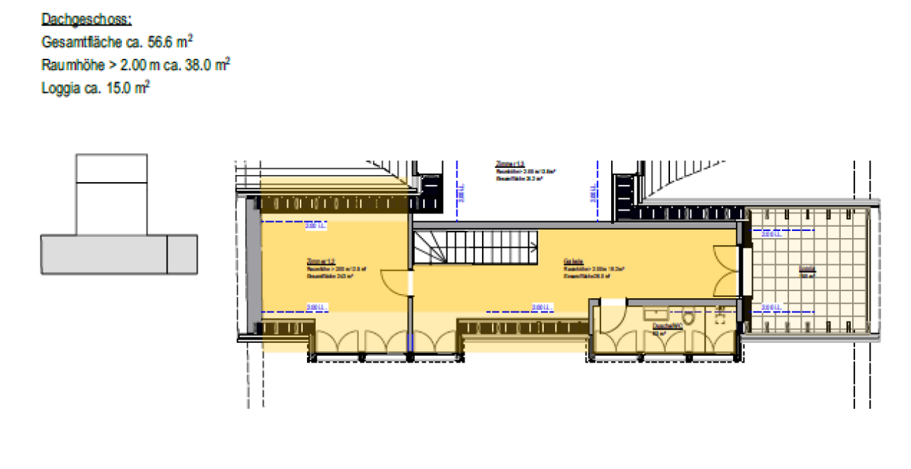 3 ½ rooms duplex