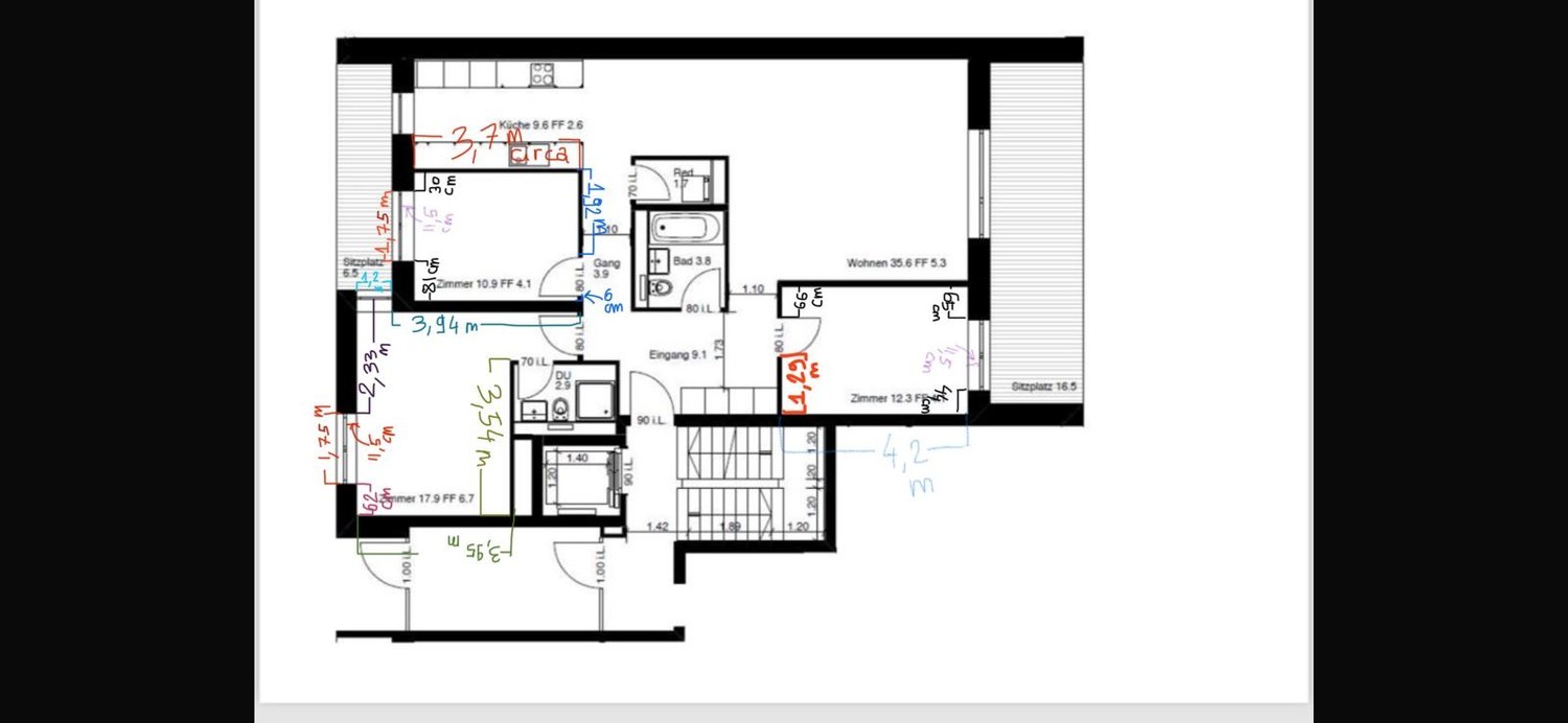 Room in a shared flat