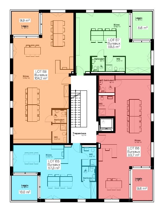 305m² office
