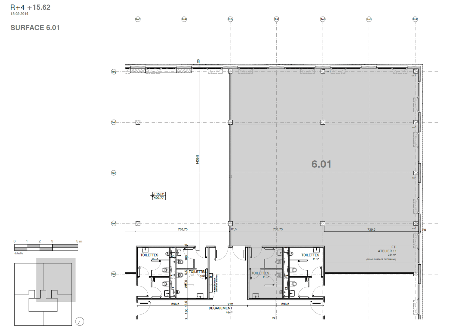ufficio di 1120m²