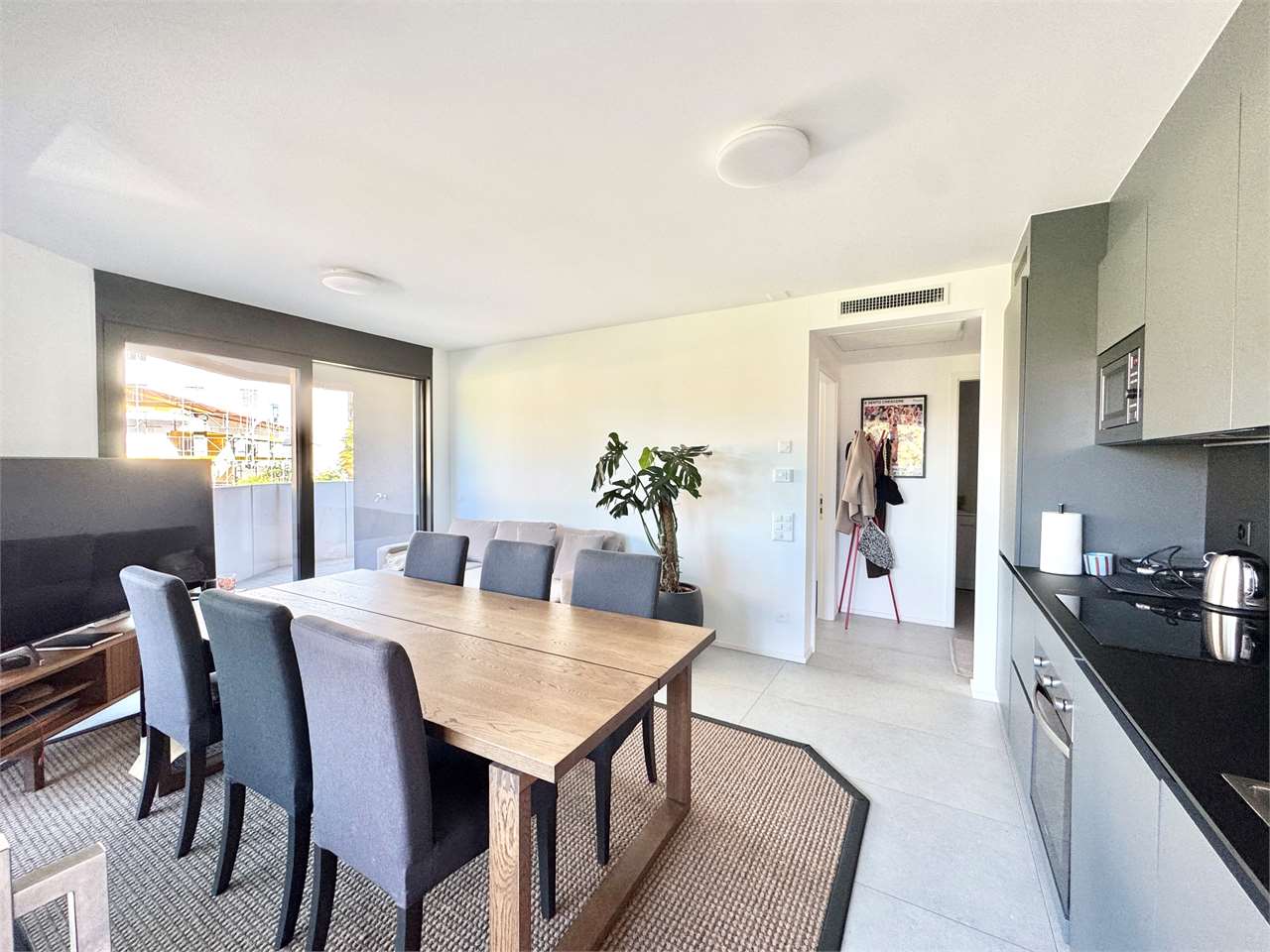 2 ½ rooms furnished flat