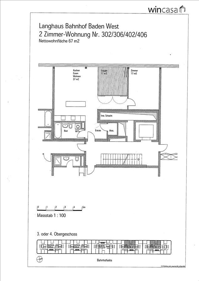 Appartement de 2 pièces