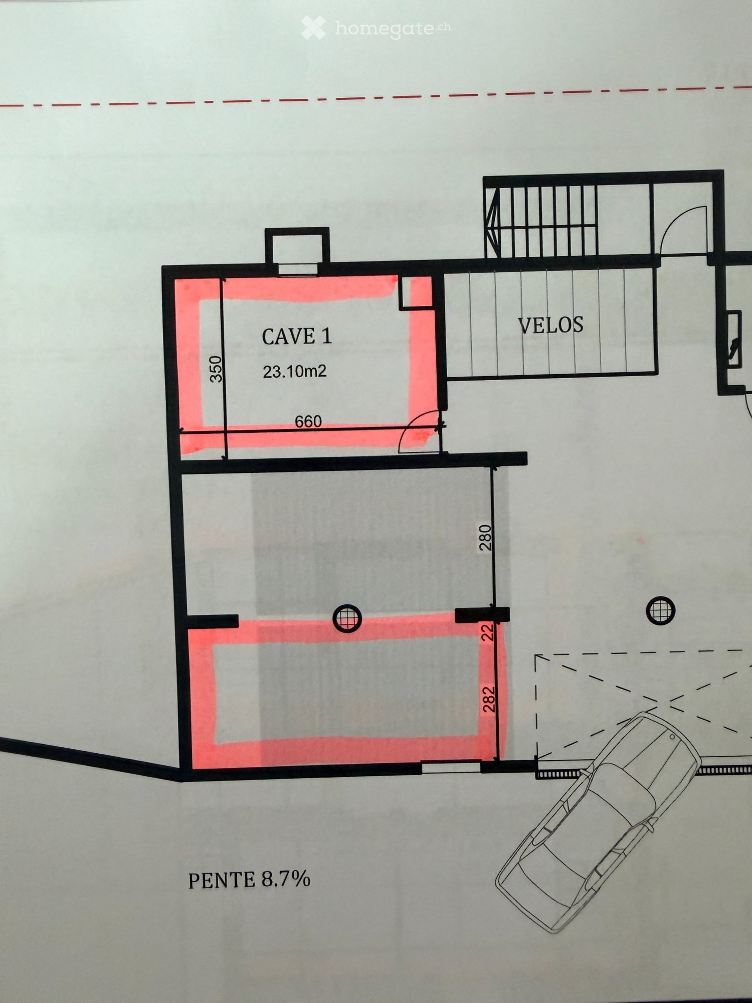 3 ½ rooms apartment